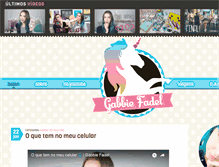 Tablet Screenshot of gabbiefadel.com